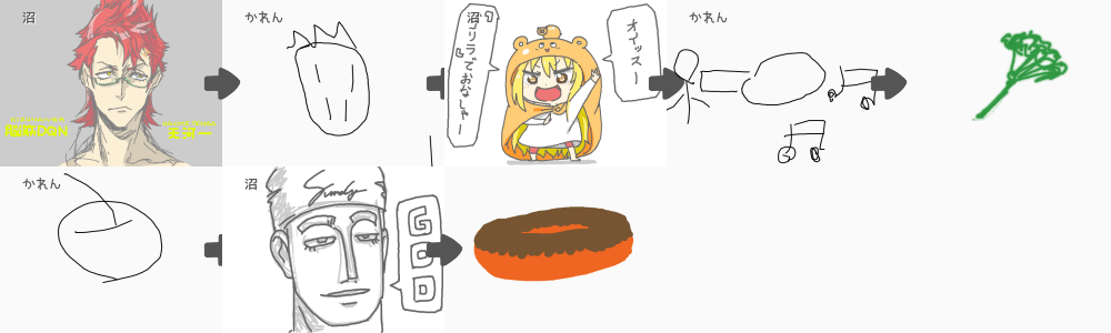 ブラウザ上で遊べる オンライン 絵しりとり